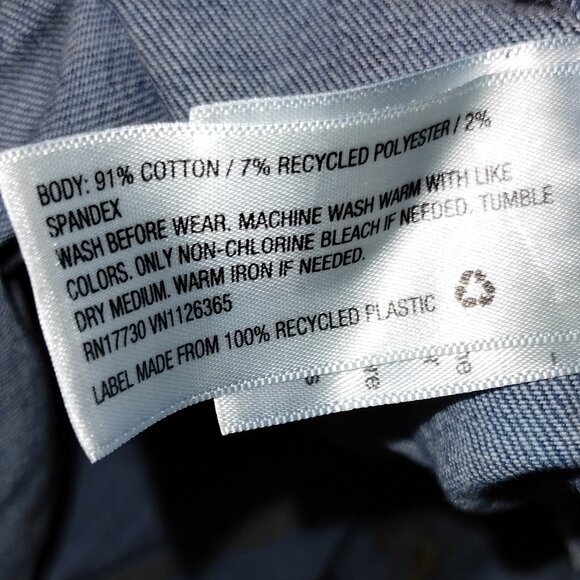 Distressed Universal Thread Fair Trade Hi-Rise MIDI Shorts size 12/31 - Picture 8 of 9